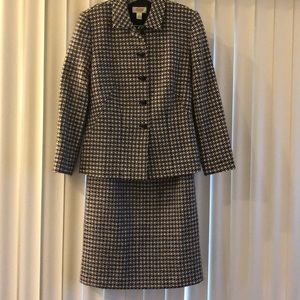 Talbots skirt suit